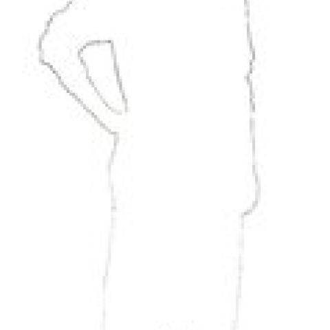 MEDI-INN PE disposable apron, White, 75x140 cm, 18 µm, 50 unit(s)