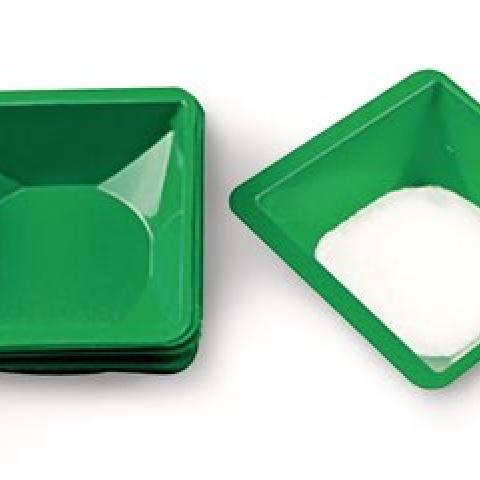 Compostable weighing pan, green, 91.4 x 91.4 mm, 500 unit(s)