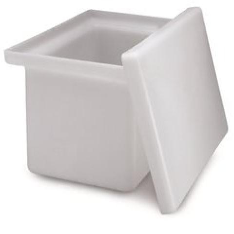 Rectangular container with lid, PP, autoclavable, 27 l, 1 unit(s)
