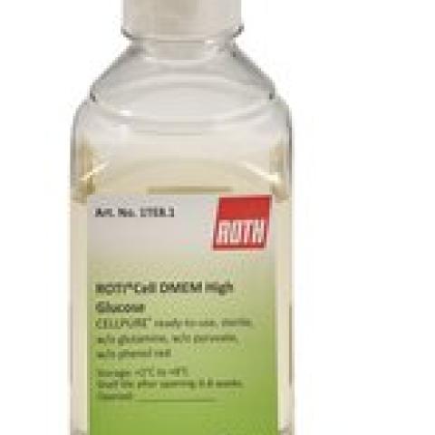 ROTI®Cell DMEM High Glucose, sterile, w/o Glutamin, w/o Pyruvat,, 500 ml
