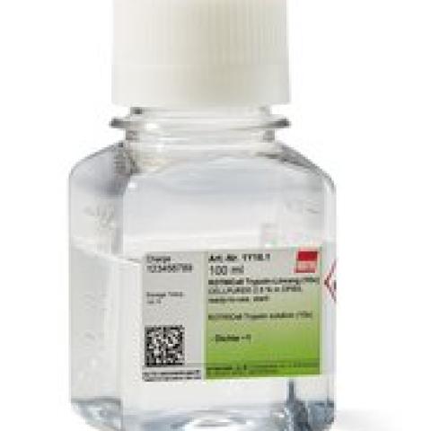 ROTI®Cell Trypsin solution (10x), sterile, 10x, CELLPURE®, 100 ml, plastic