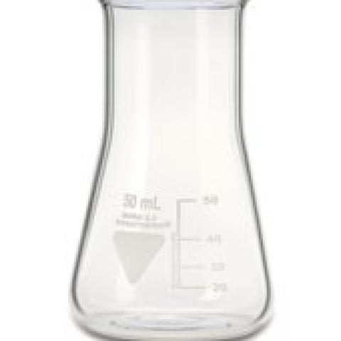 RASOTHERM wide-neck Erlenmeyer flasks, 50 ml, 10 unit(s)