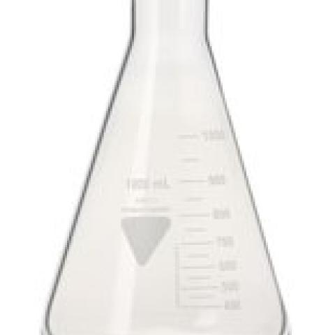 RASOTHERM narrow-neck Erlenmeyer flasks, 1000 ml, 10 unit(s)