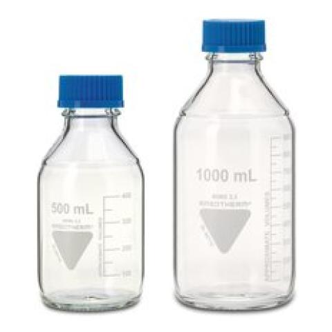 RASOTHERM clear glass screw top bottle, 5000 ml, 1 unit(s)