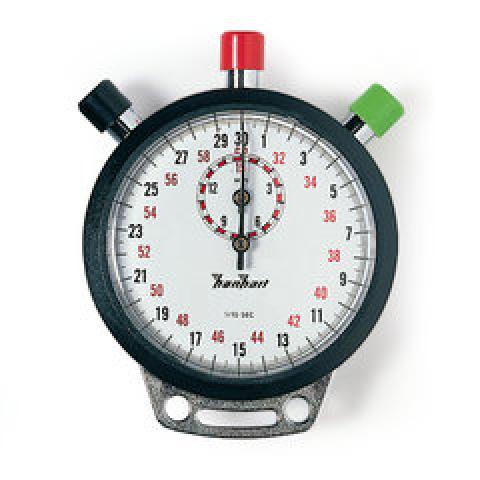 Addition stopwatch, plastic housing,, standard model with 1/10 s, 1 unit(s)
