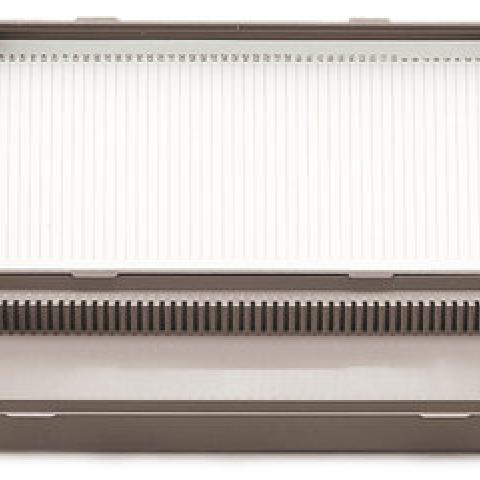 Storage box, PS, with lid, L 230 x W 97 x H 35 mm, 50 slides, 1 unit(s)