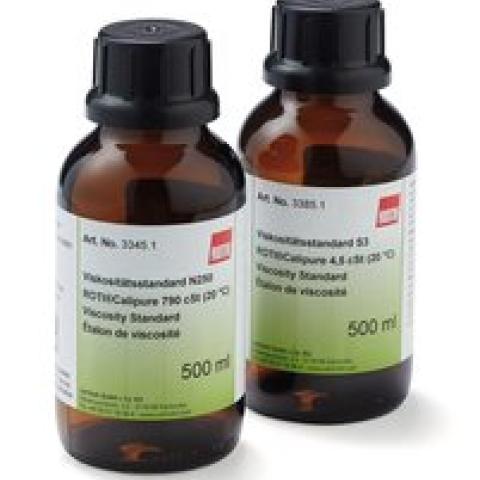 Viscosity standard N100, ROTI®Calipure, 320 cSt (20 °C), 500 ml, glass