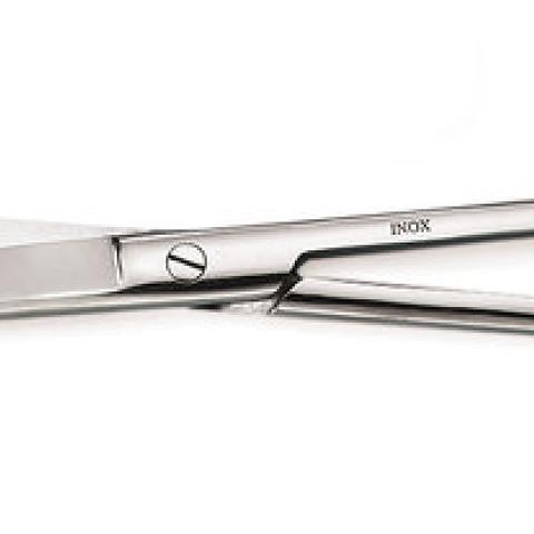 Scissors, blunt-blunt, stainless steel, length 130 mm, 1 unit(s)