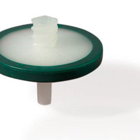 Disposable syringe filters, PTFE, pore size 0.45 µm, hydrophobic, Ø 30 mm