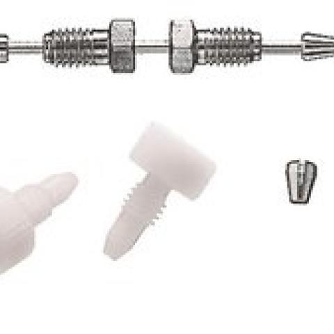 Replacement capillary tubes, nuts and, metal ferrules, f. Column Prot. System