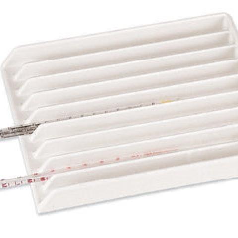 ROTILABO®-drawer tray, 9 compartments, PVC, for pipettes, thermometers etc.
