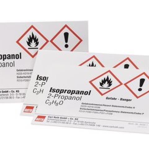 Sekuroka®-labels, imprint, Isopropyl, 10 unit(s)