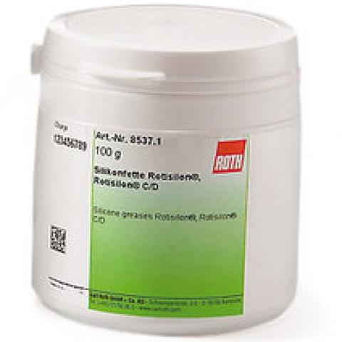 Rotisilon® C/D silicone grease, for normal vacuum, from -40 to +200 °C, 100 g