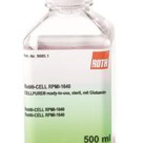 ROTI®CELL RPMI-1640, steril, mit Glutamin, 500 ml, plastic