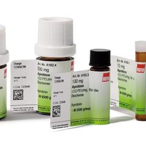 Aprotinin, min. 3.0 PEU/mg, for biochemistry, 500 mg, glass