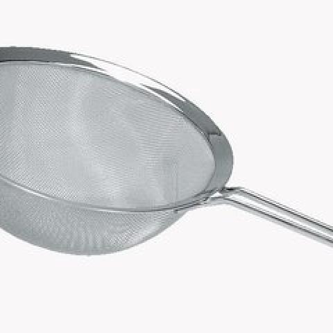 Rotilabo®-round sieve, stain. steel 18/8, Ø outer 230 mm, mesh width 1 mm