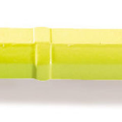 Rotilabo®-stirring magnets, centre ring, yellow, Ø 13 mm, length 75 mm