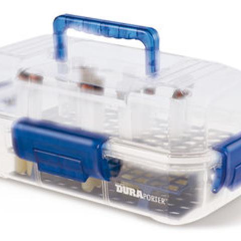 Safety container DuraPorter(TM), transparent/blue, 1 unit(s)