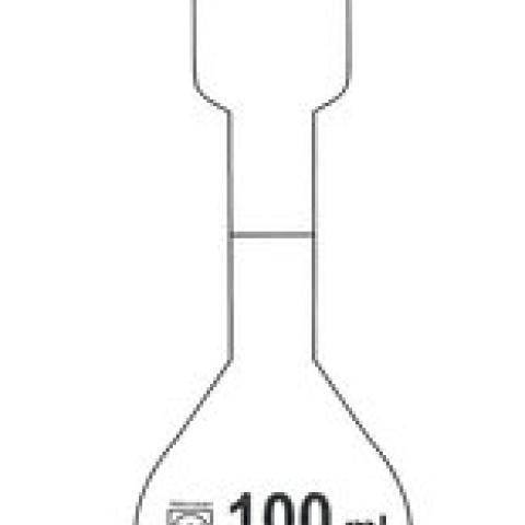 Kohlrausch flask, class A, 100 ml, 1 unit(s)