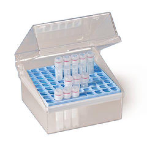 Rotilabo®-cryo storage box, 81 slots, for Ø to 13 mm, H to 93 mm, 1 unit(s)