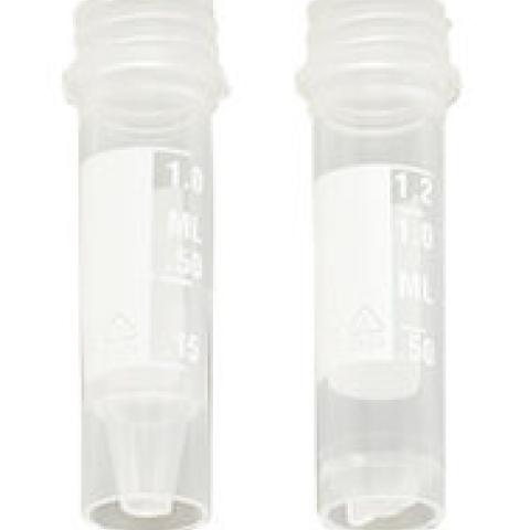 Reaction vials, without lid, PP, vol. 2.0 ml, freestanding, 1000 unit(s)