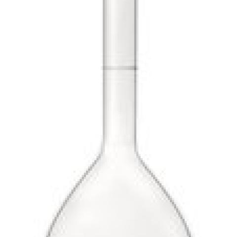 Volumetric flask, cl. A, USP<31>, DURAN®, Clear glass, standard taper NS 24/29