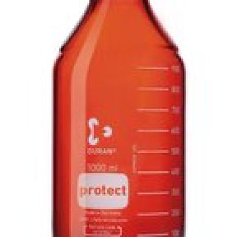 Screw top bottle, DURAN® Protect, brown, 500 ml, 10 unit(s)