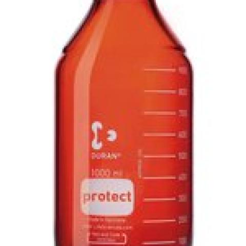 Screw top bottle, DURAN® Protect, brown, 1000 ml, 10 unit(s)