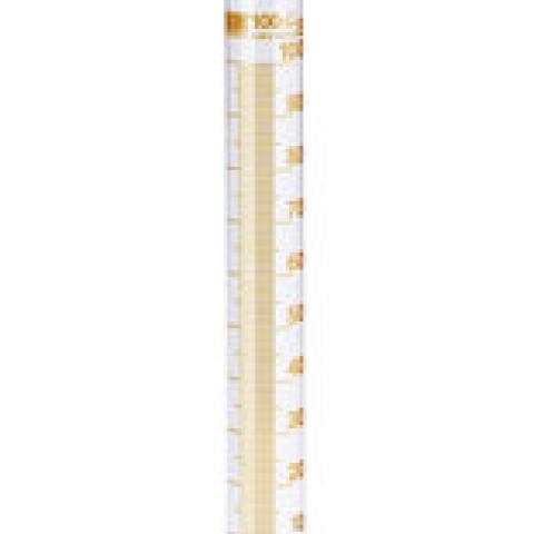 Cl. B measuring cylinders,amber markings, DURAN®, tall, subdivision 0.5 ml
