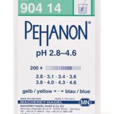 Indicator papers PEHANON®, with imprinted pH-scale, pH 2.8-4.6, 200 unit(s)