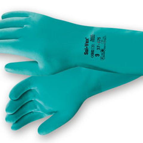 Chemical protection gloves Solvex®, 37-675, size 11, length 330 mm, green