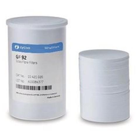 Glass fibre filter paper - round filters, type GF 92, Ø 142 mm, 100 unit(s)