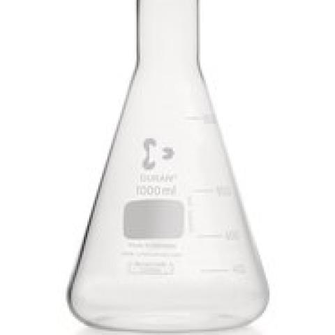 Narrow neck Erlenmeyer flask, DURAN®, graduation, 1000 ml, ISO 1773, 1 unit(s)
