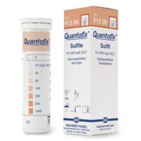 Quantofix® test strips, sulphite, L 95 x W6 mm, 100 unit(s)