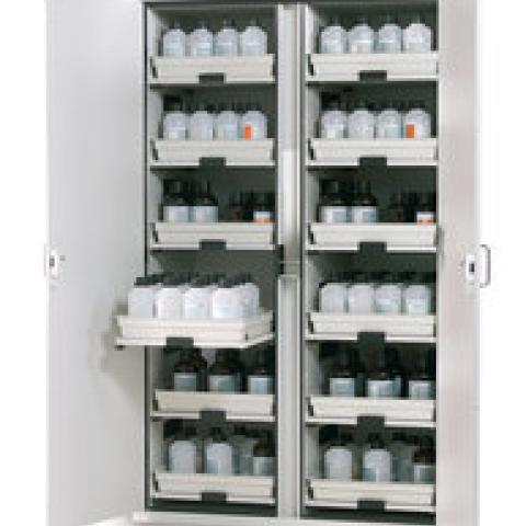 SL-Classic acid and base cabinets B1200, 2 panel doors, light grey, 1 unit(s)