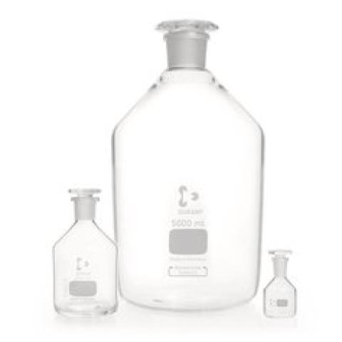 Narrow neck storage bottl., glass stopp., DURAN®, clear glass, 10000 ml