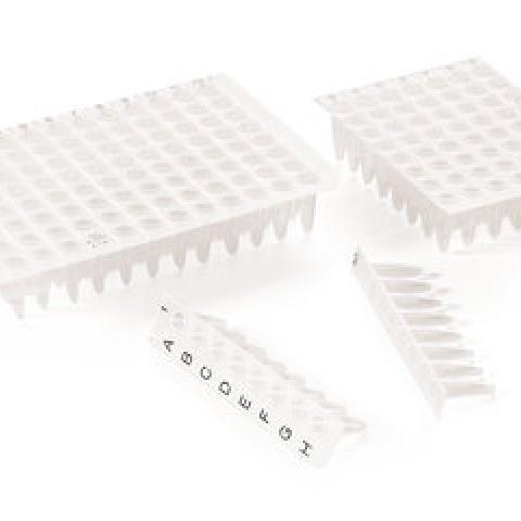Rotilabo®-PCR trays, with partitioning, made of PP, without frame, 50 unit(s)