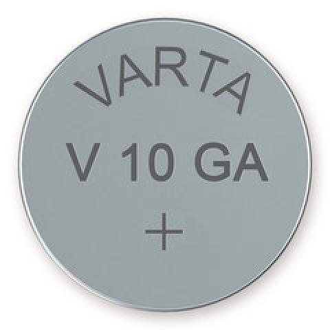 Button cell, V 10 GA, alkaline mang. battery, 1.5 V, 1 unit(s)