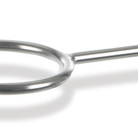 Rotilabo®-stand rings with opening, stainl. steel 18/10, Inner-Ø 100 mm