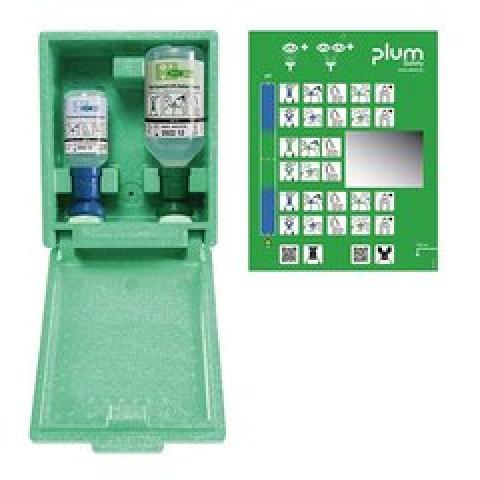 Eye first-aid station, dust-proof wall box, 1 unit(s)