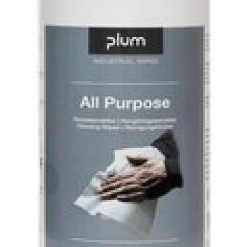 plum wipes hand cleansing wet wipes, All-purpose, dispenser of 100 wipes
