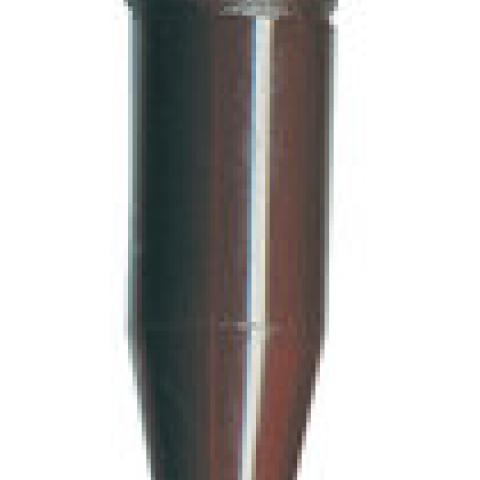 Screw cap tubes, PP, brown, conical, 1.5 ml, 1000 unit(s)