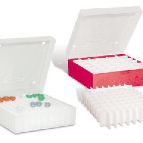 Rotilabo® cryogenic boxes, PP, black, H 52 mm, 5 unit(s)