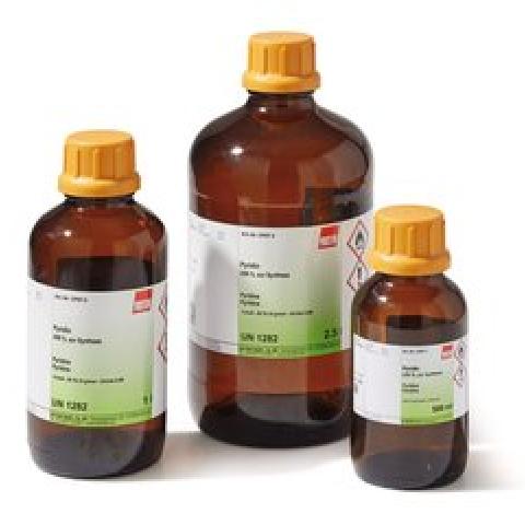 Pyridine, min. 99 %, for synthesis, 2.5 l, glass