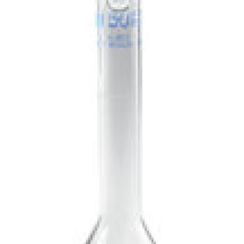 Volumetric flask, trapezoidal shape, w. glass stop., st.gr.joint 10/19, 5 ml