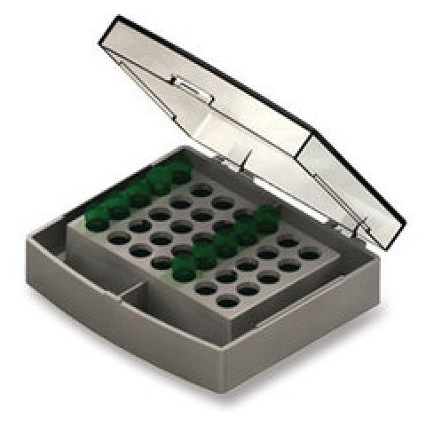 Exchangeable thermoblock f. thermoshaker, for 35 reaction vials 1,5 ml