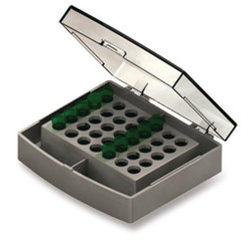 Exchangeable thermoblock f. thermoshaker, for 35 reaction vials 2,0 ml