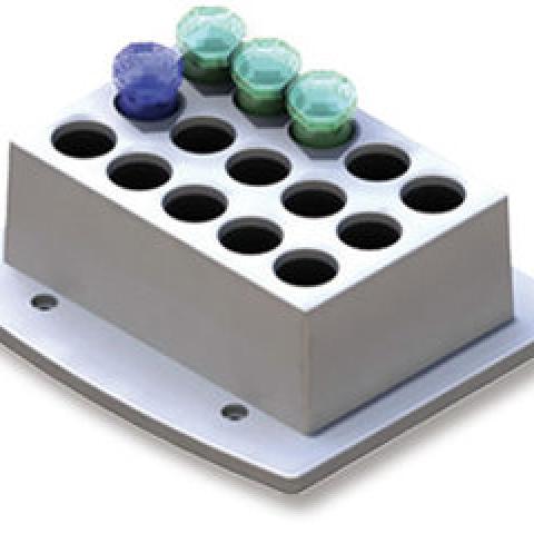Exchangeable thermoblock f. thermoshaker, for 15 reaction vials 5 ml, 1 unit(s)