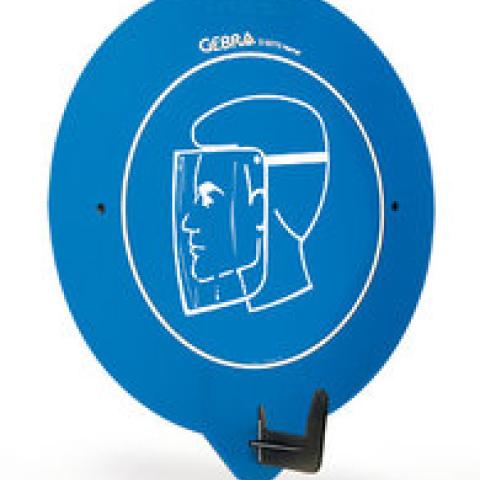 Sekuroka®-wall hook, rigid plastic, information sign face screen, 1 unit(s)