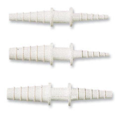Rotilabo®-reducing connectors, PP, white, outlet 7.5/1.6 mm, 10 unit(s)